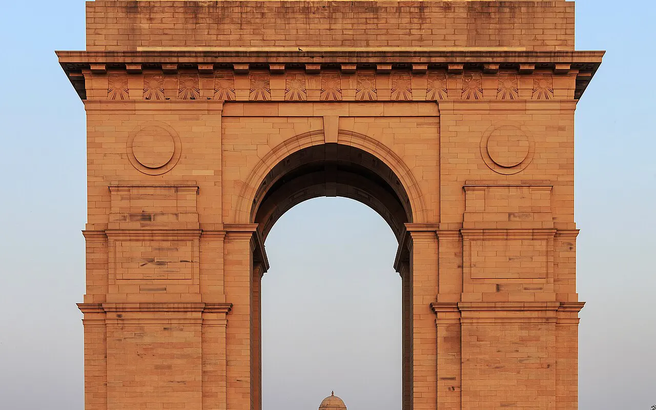 India Gate at dusk, New Delhi